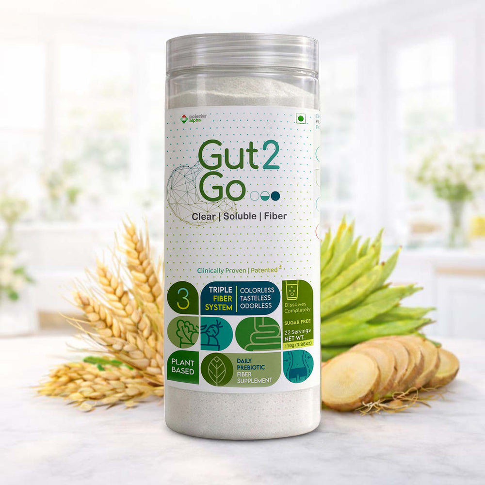 <span style="color:#687831;font-weight: bolder;">Gut2Go</span> <span style="color:#559f92;font-weight: bolder;"> Triple Fiber Supplement</span>